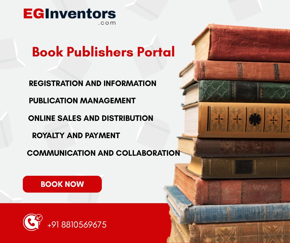 Book Publishers Portal Development in Faridabad
